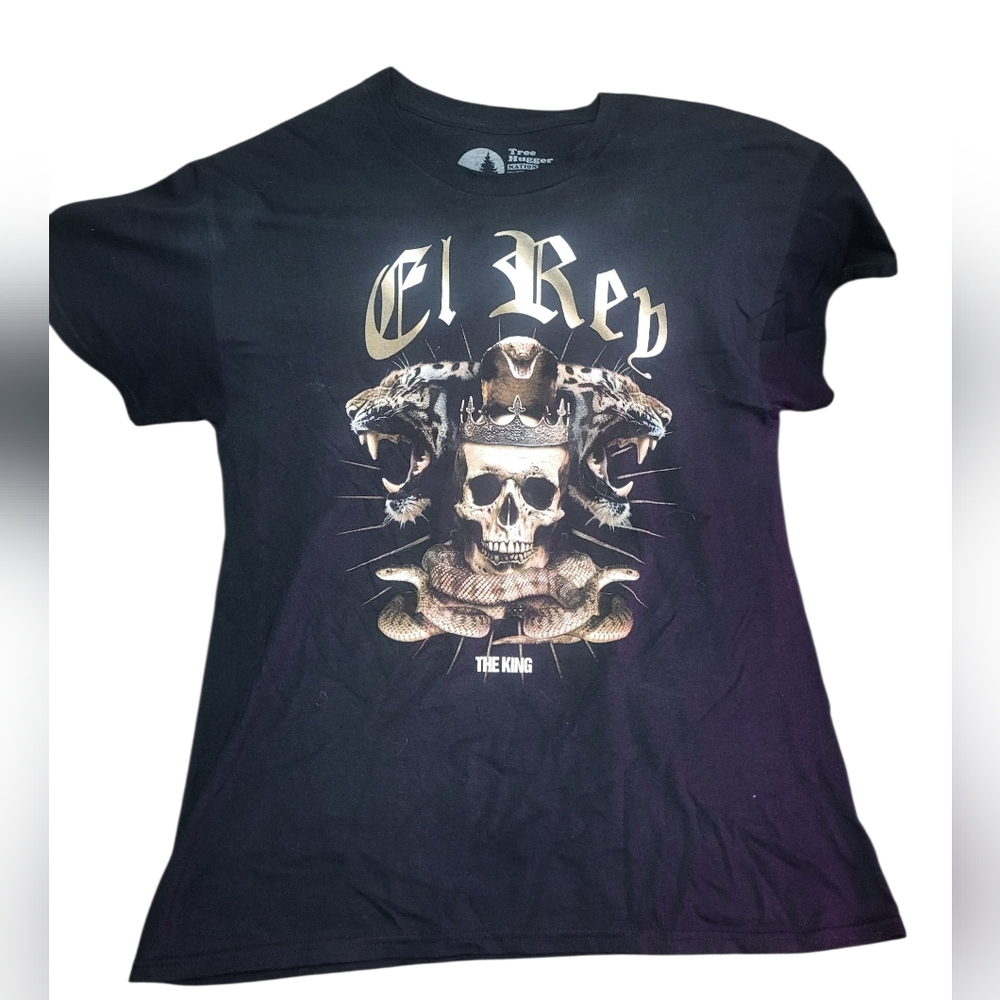 Black El Rey Graphic T-Shirt